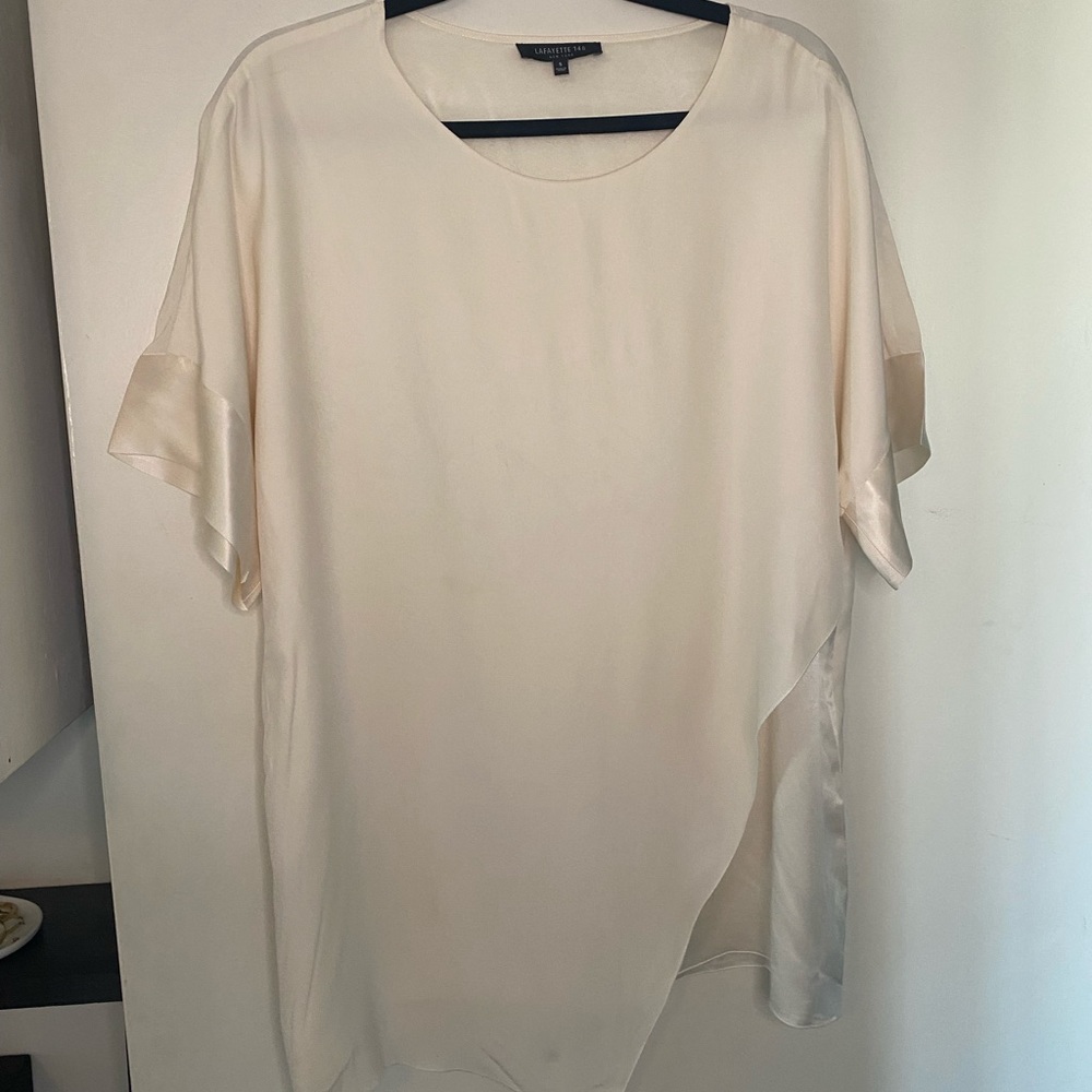 Lafayette 148 New York Silk Top
